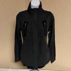 4/$15 CAbi Dark Gray Utility Jacket